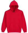 GD68B SF500B Gildan Kids SoftStyle® Midweight Hoodie Red colour image